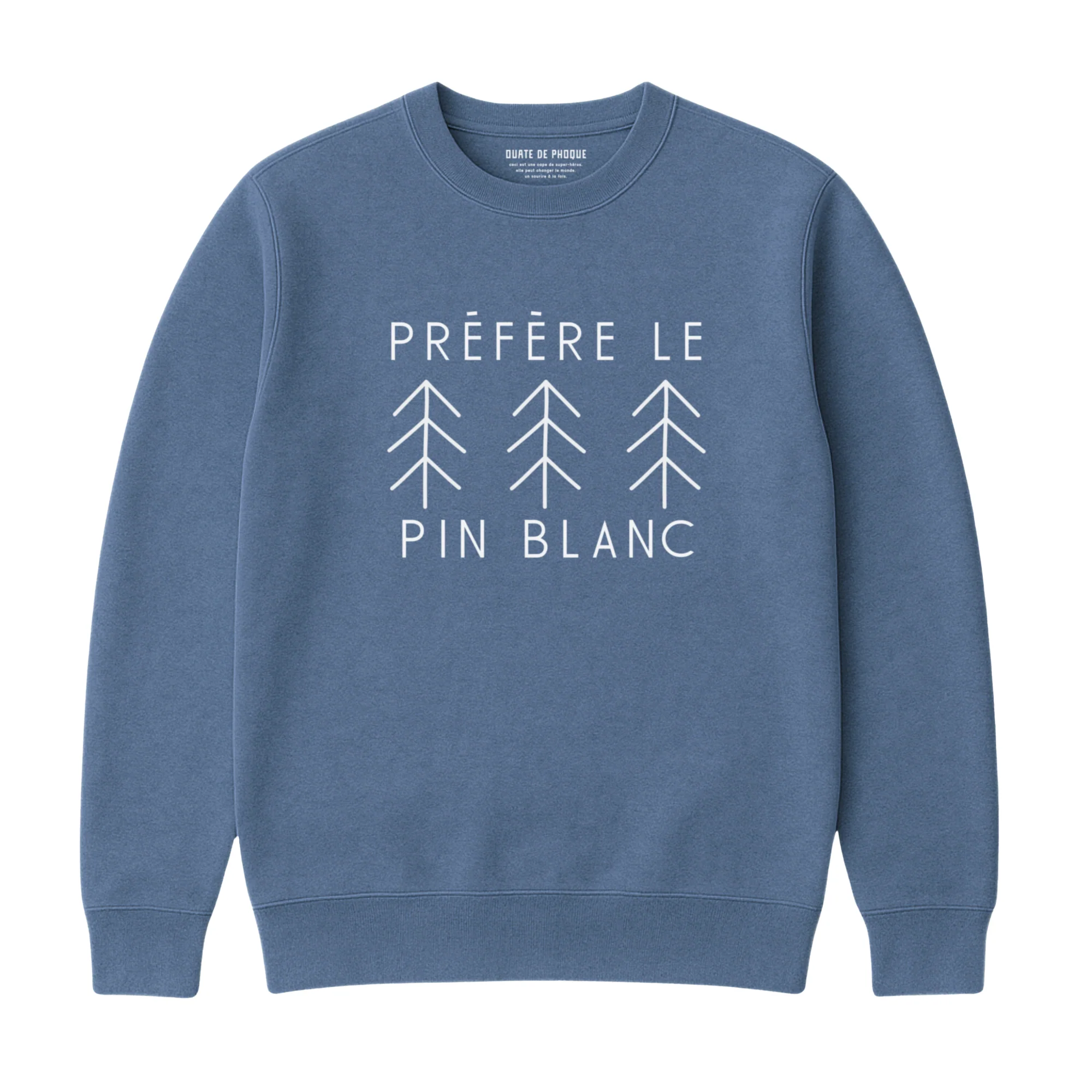 Sweatshirt Pin Blanc - Image 3