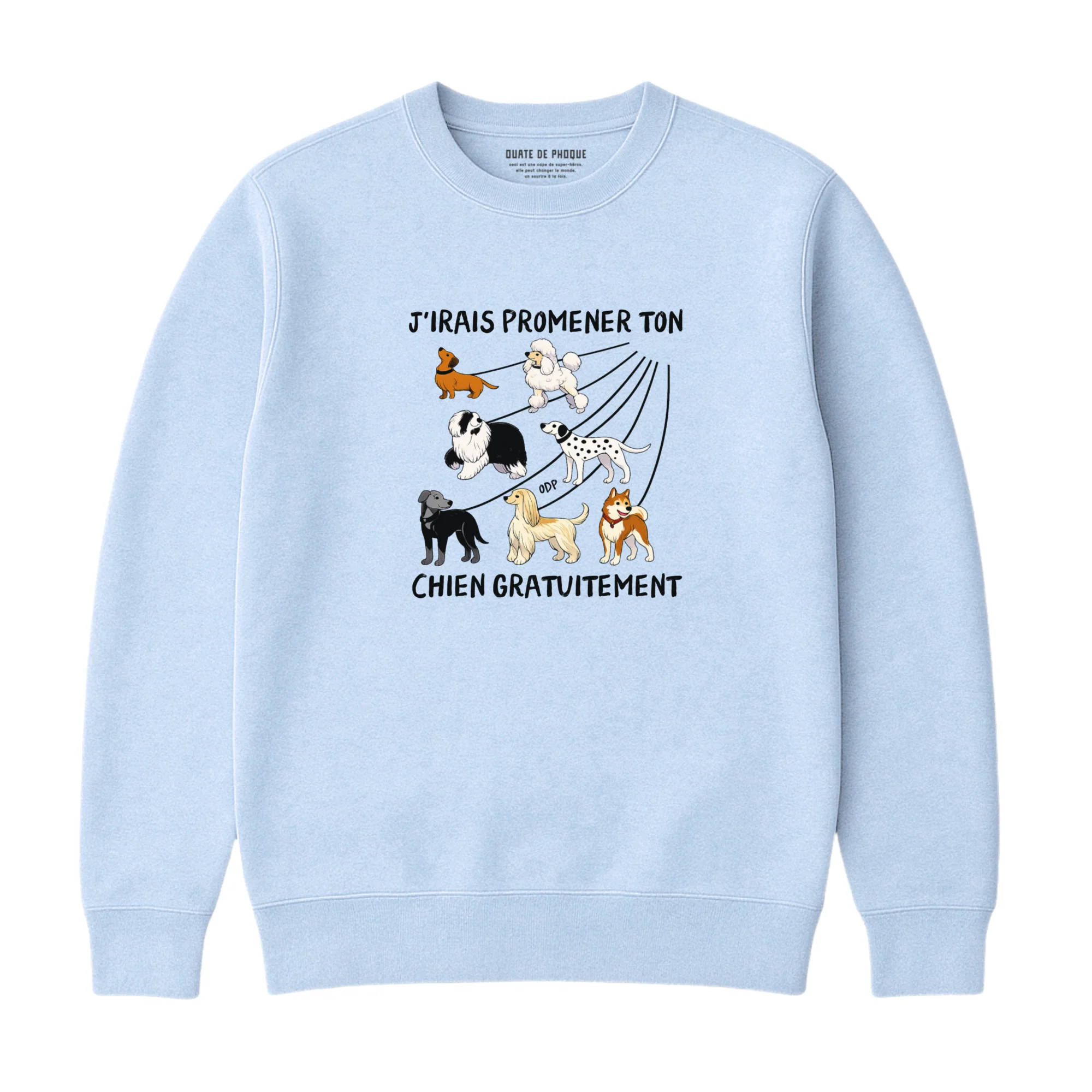 Sweatshirt Promener Ton Chien - Image 3