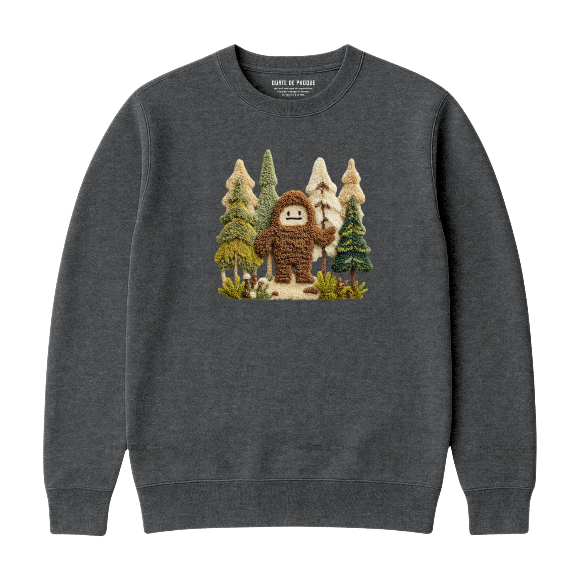 Sweatshirt Sasquatch Effet Patch - Image 3