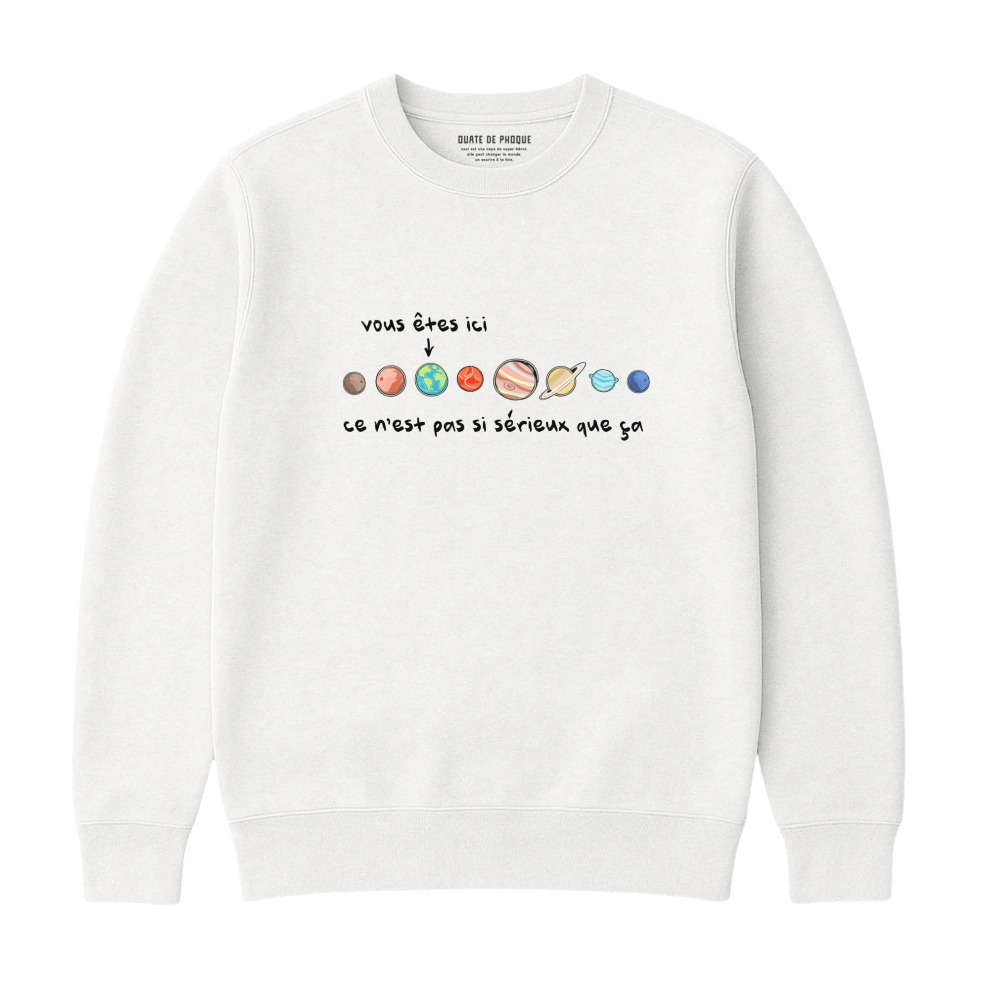 Sweatshirt Système Solaire - Image 3