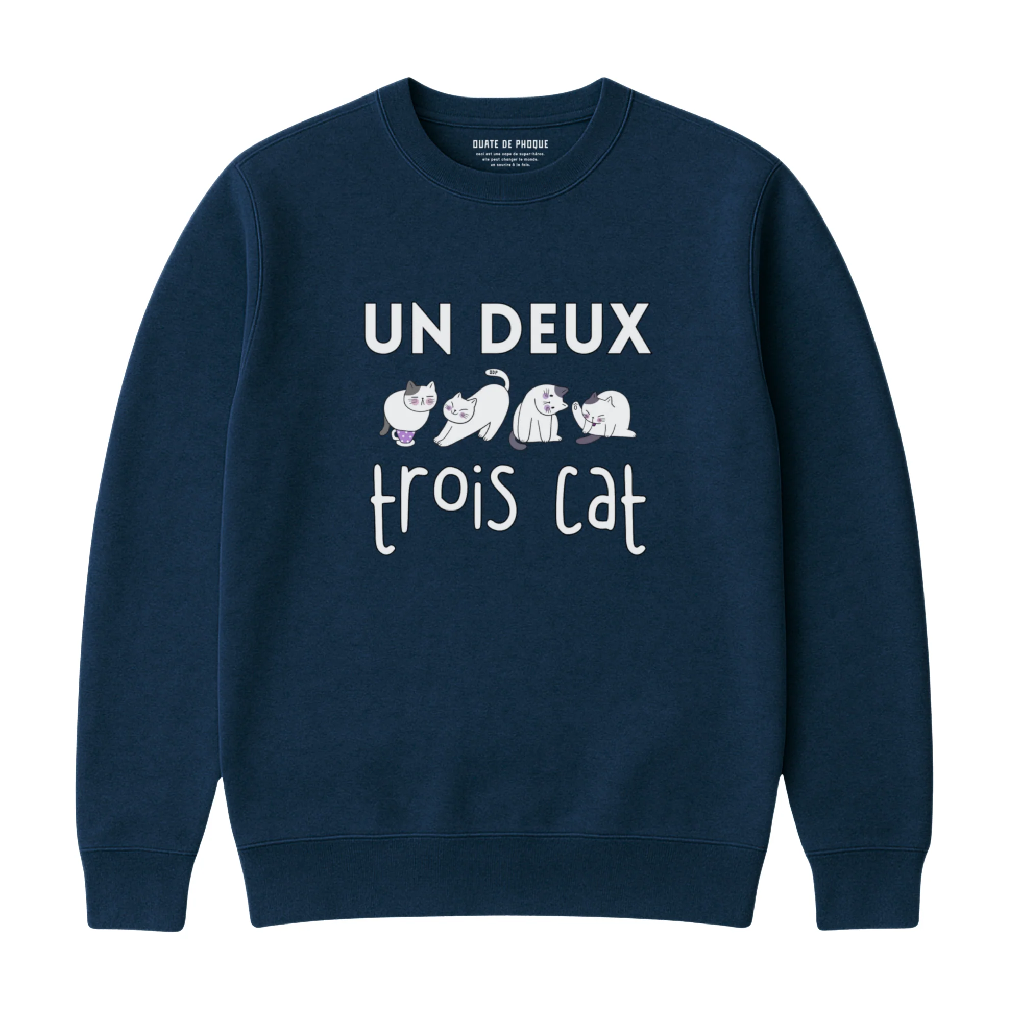 Sweatshirt Trois Cat - Image 3