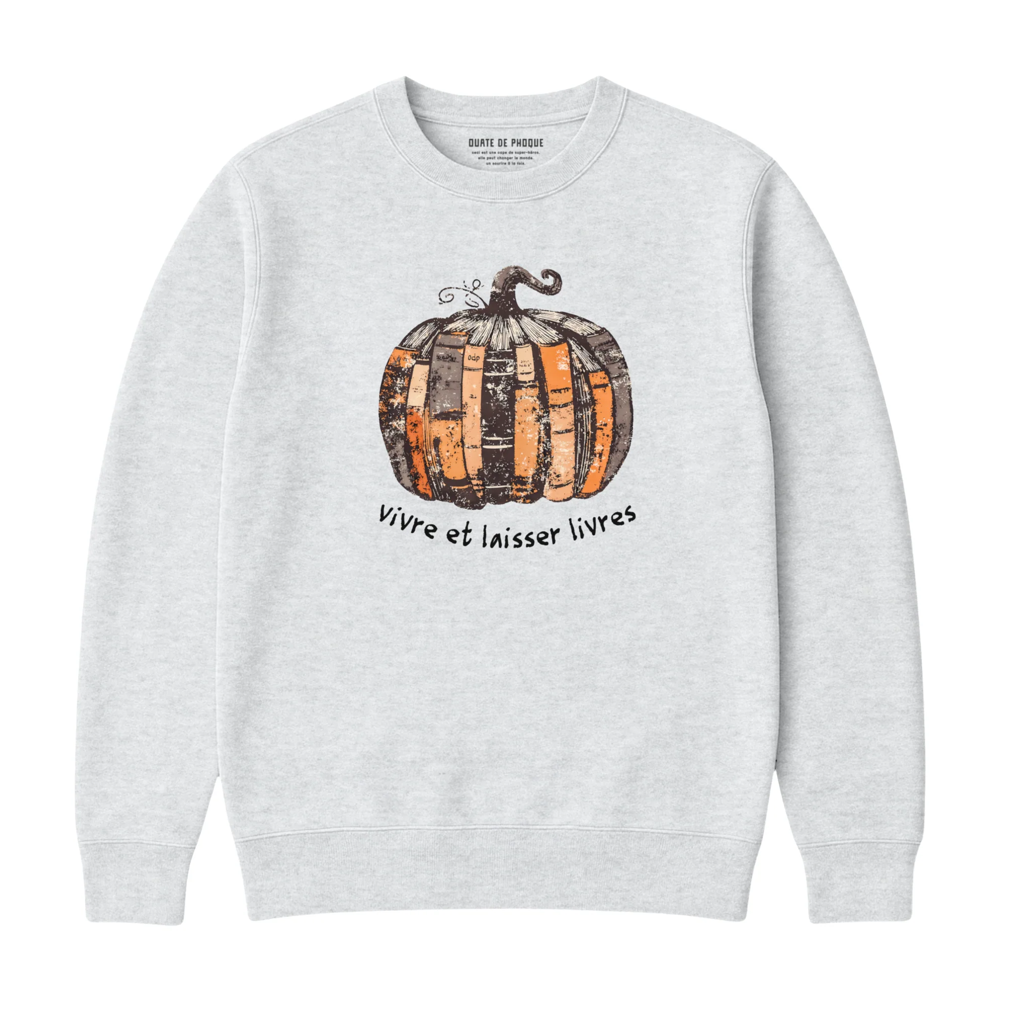Sweatshirt Vivre Laisser Livres - Image 2