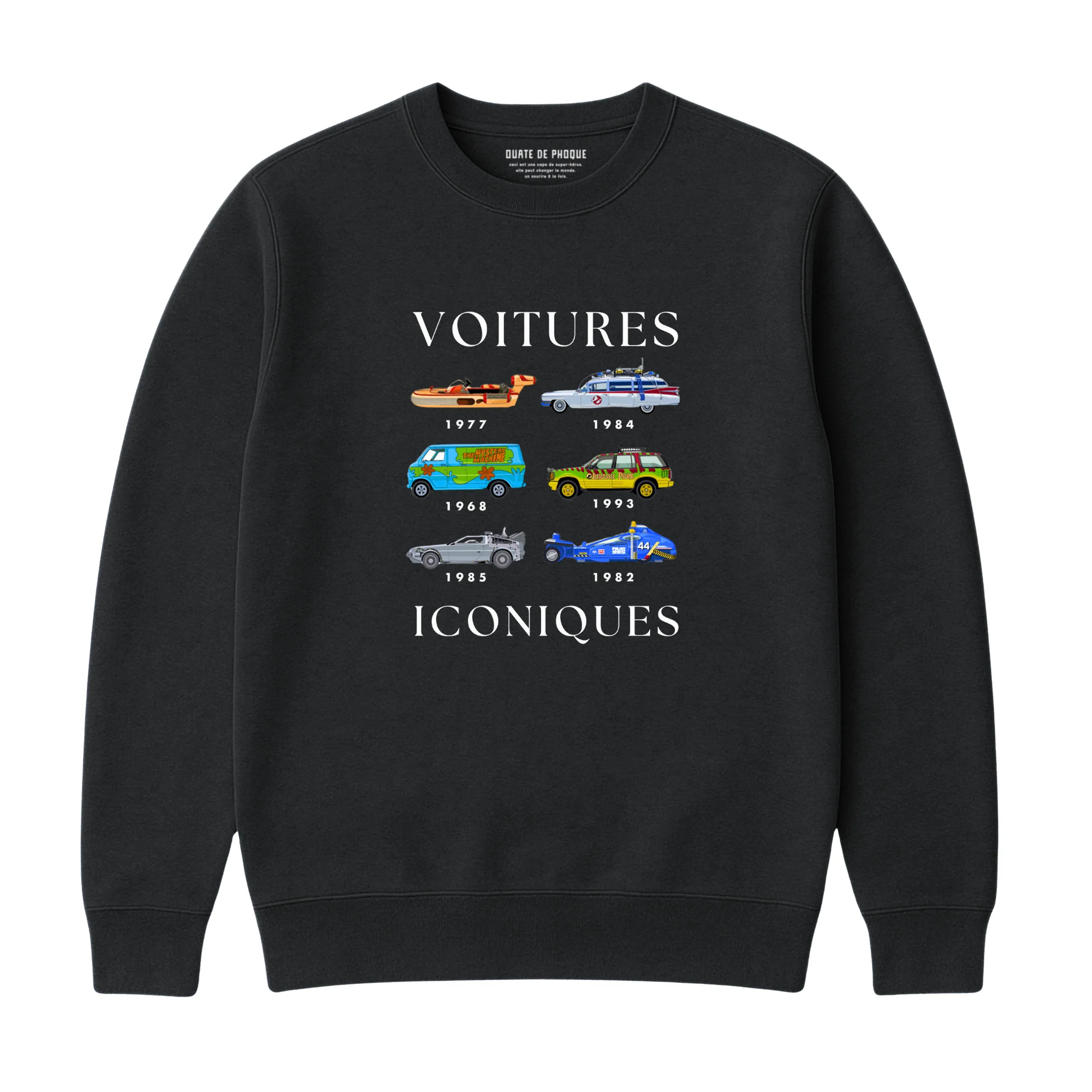Sweatshirt Voitures Iconiques
