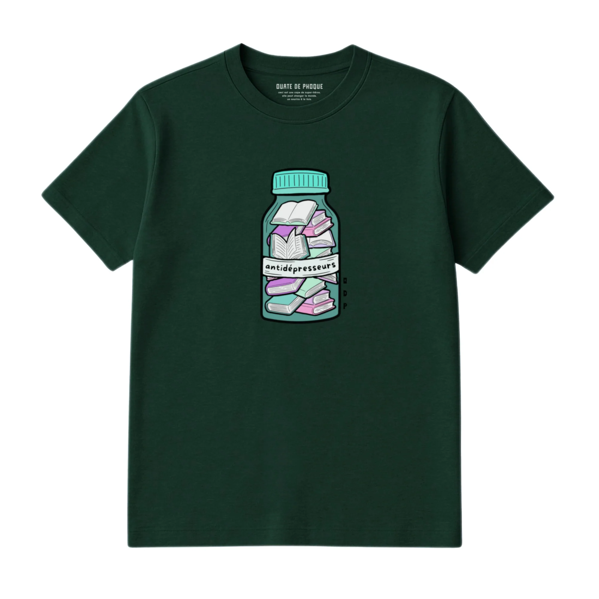 T-Shirt Antidépresseurs Livres