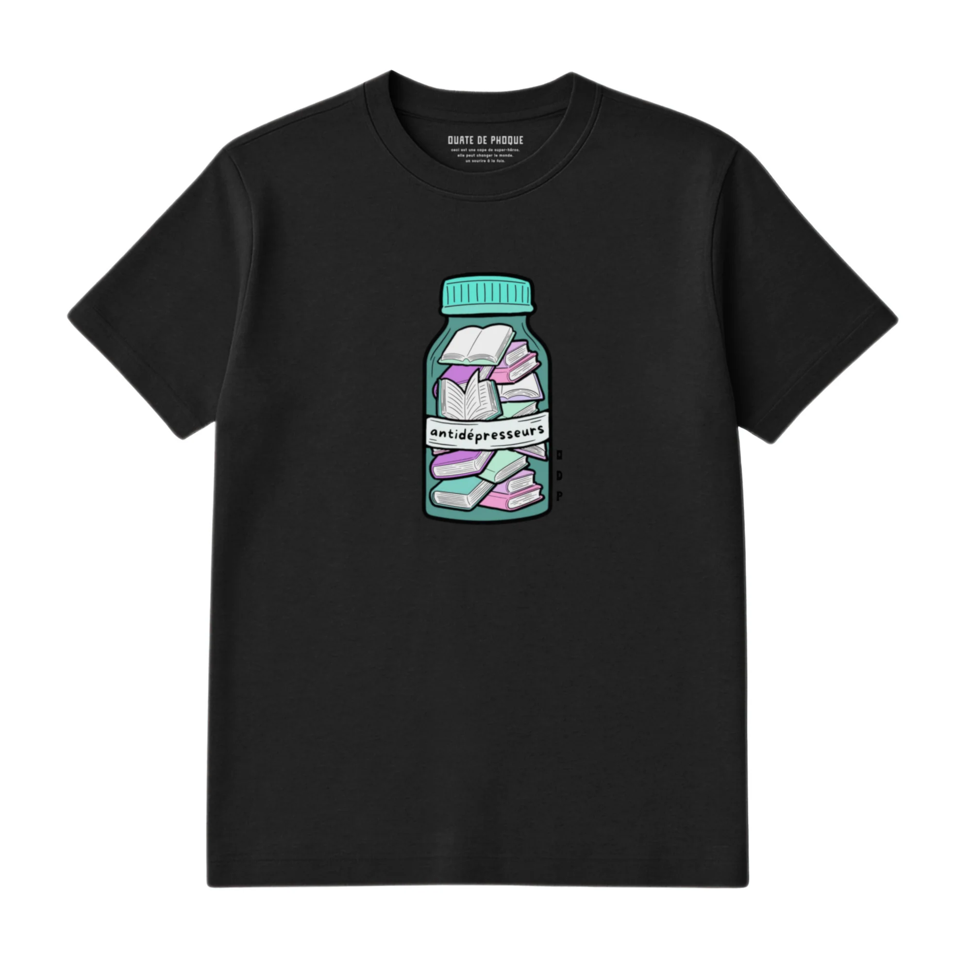 T-Shirt Antidépresseurs Livres - Image 2