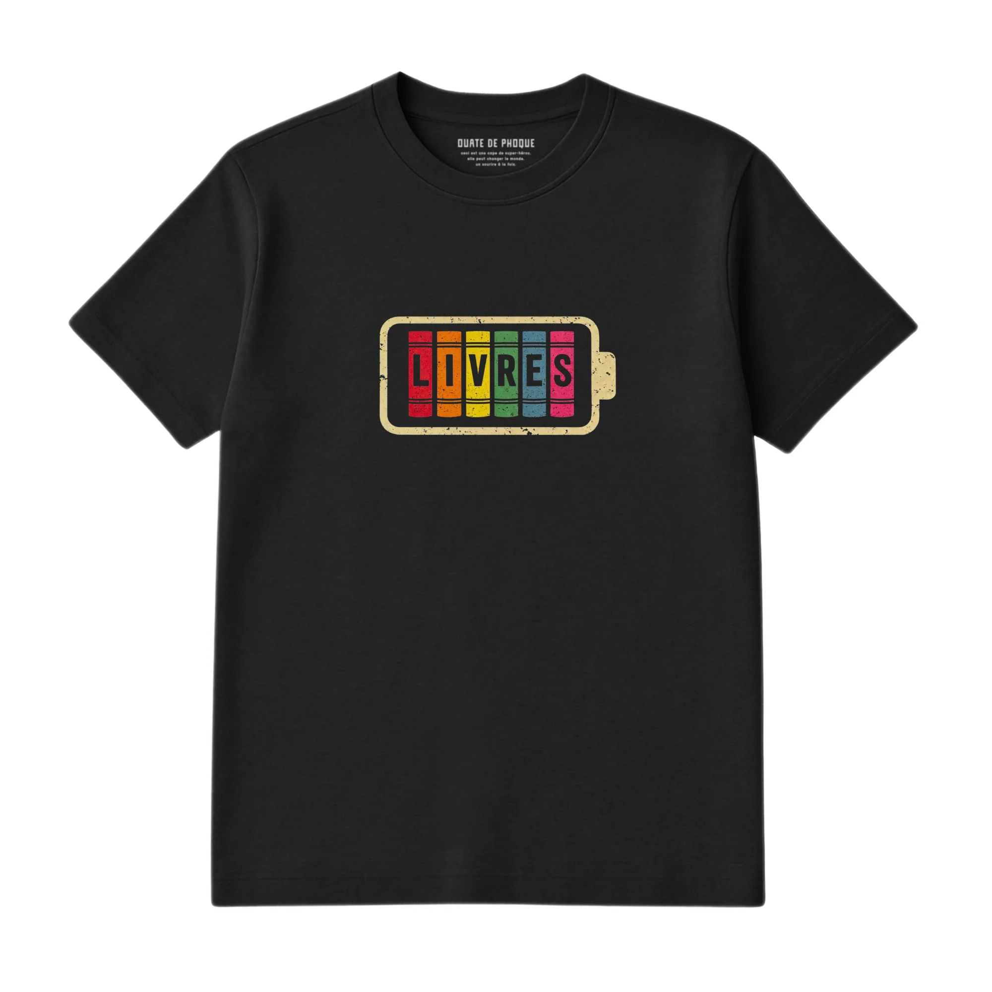 T-Shirt Batterie Livres - Image 2