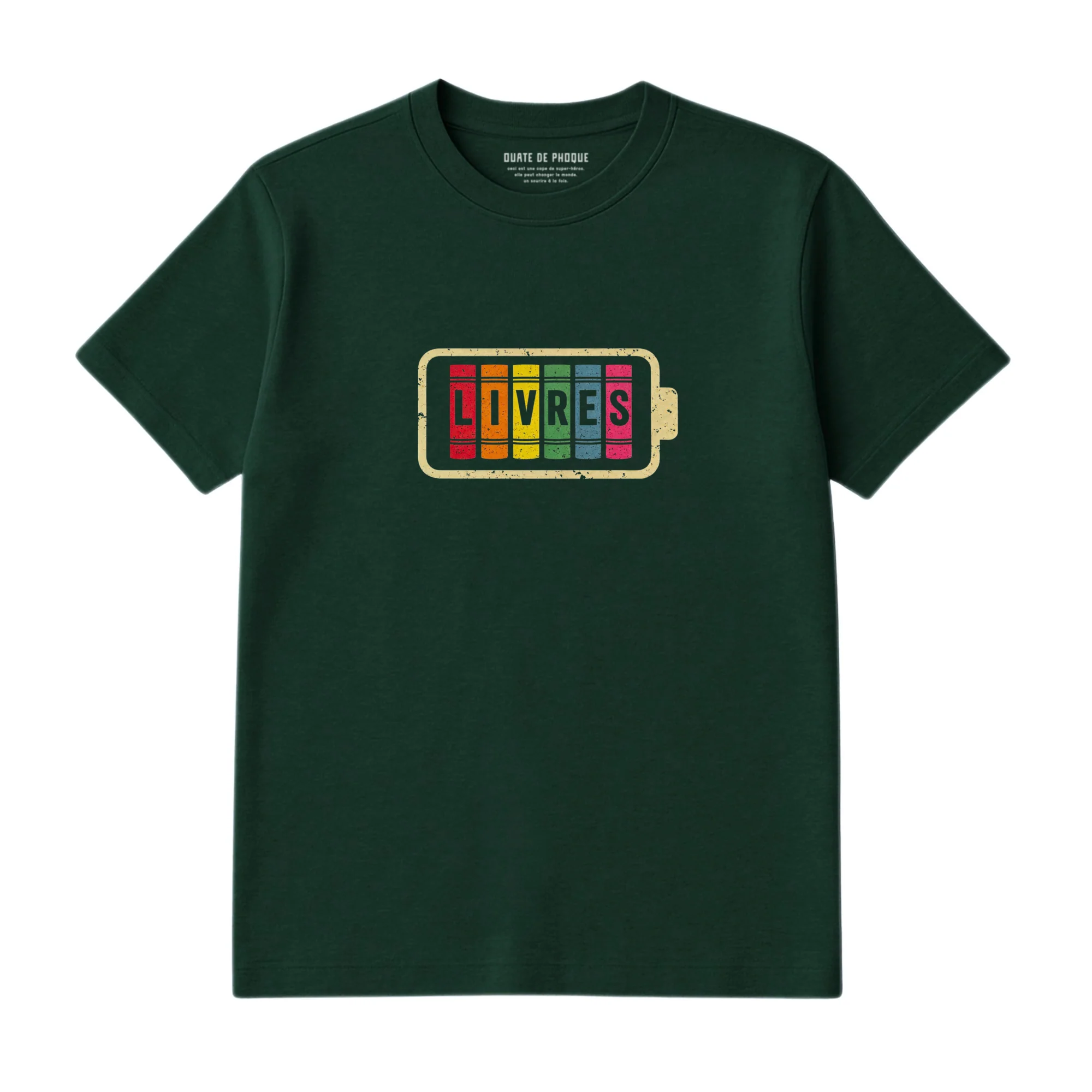 T-Shirt Batterie Livres - Image 3