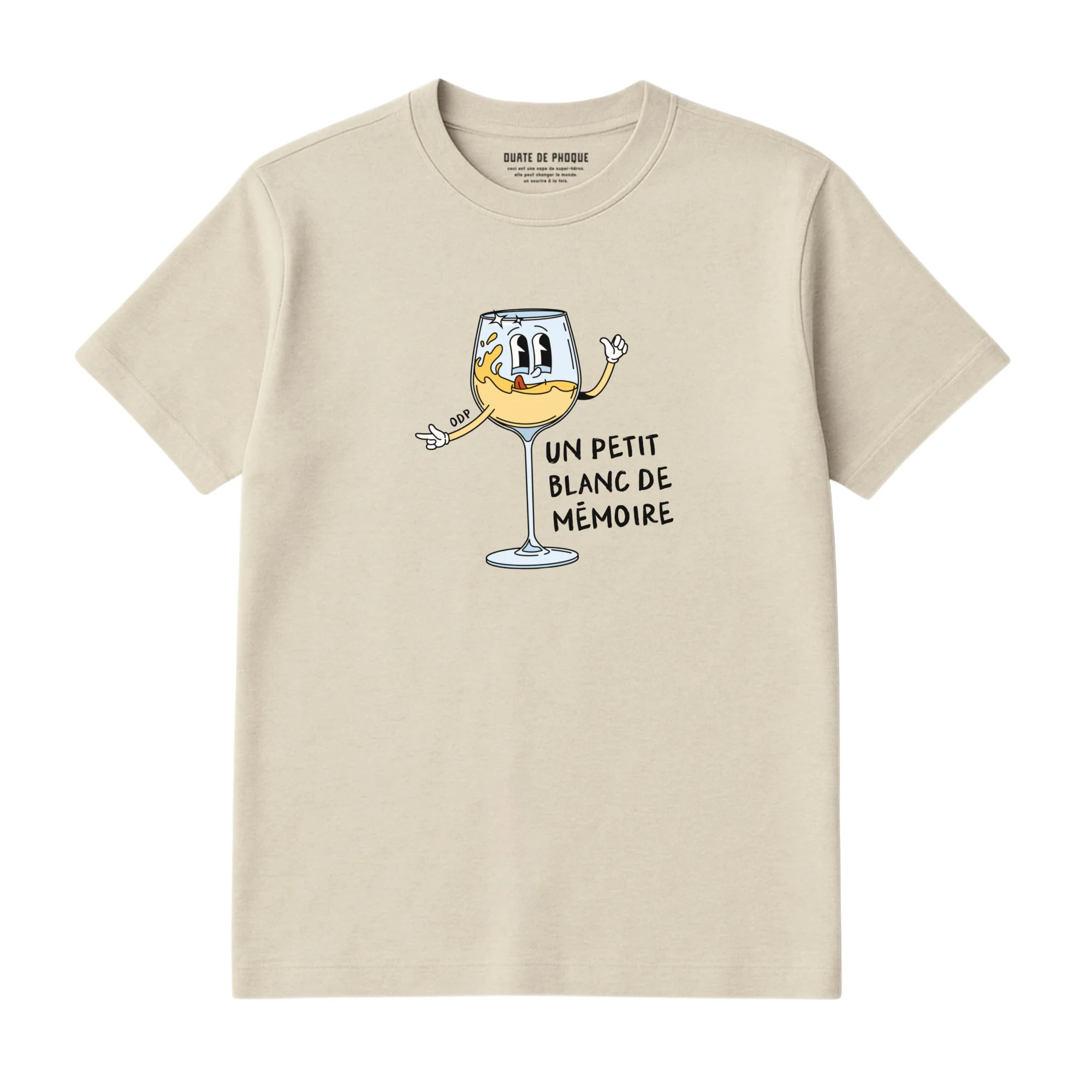 T-Shirt Blanc De Mémoire - Image 2