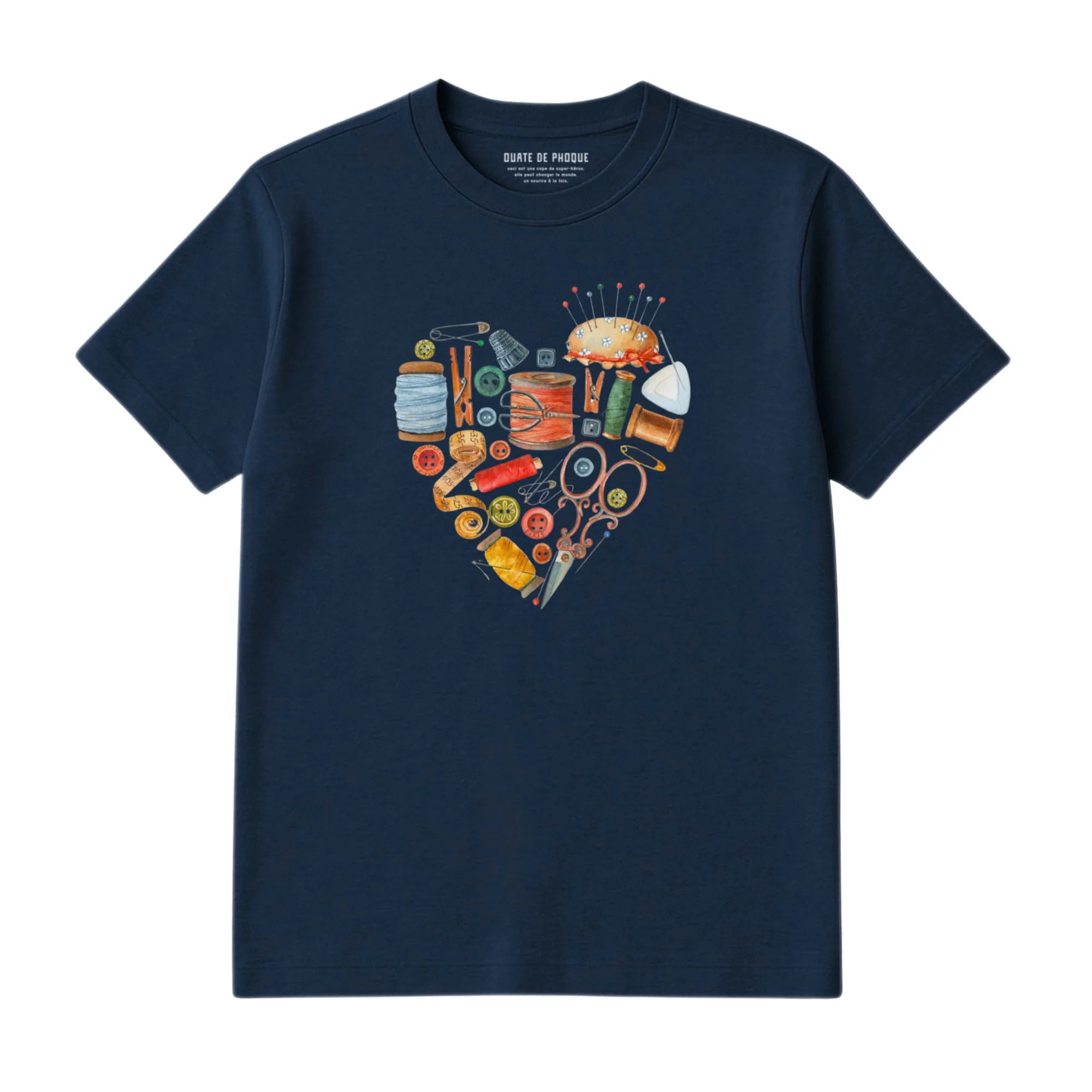 T-Shirt Coeur Couture - Image 2