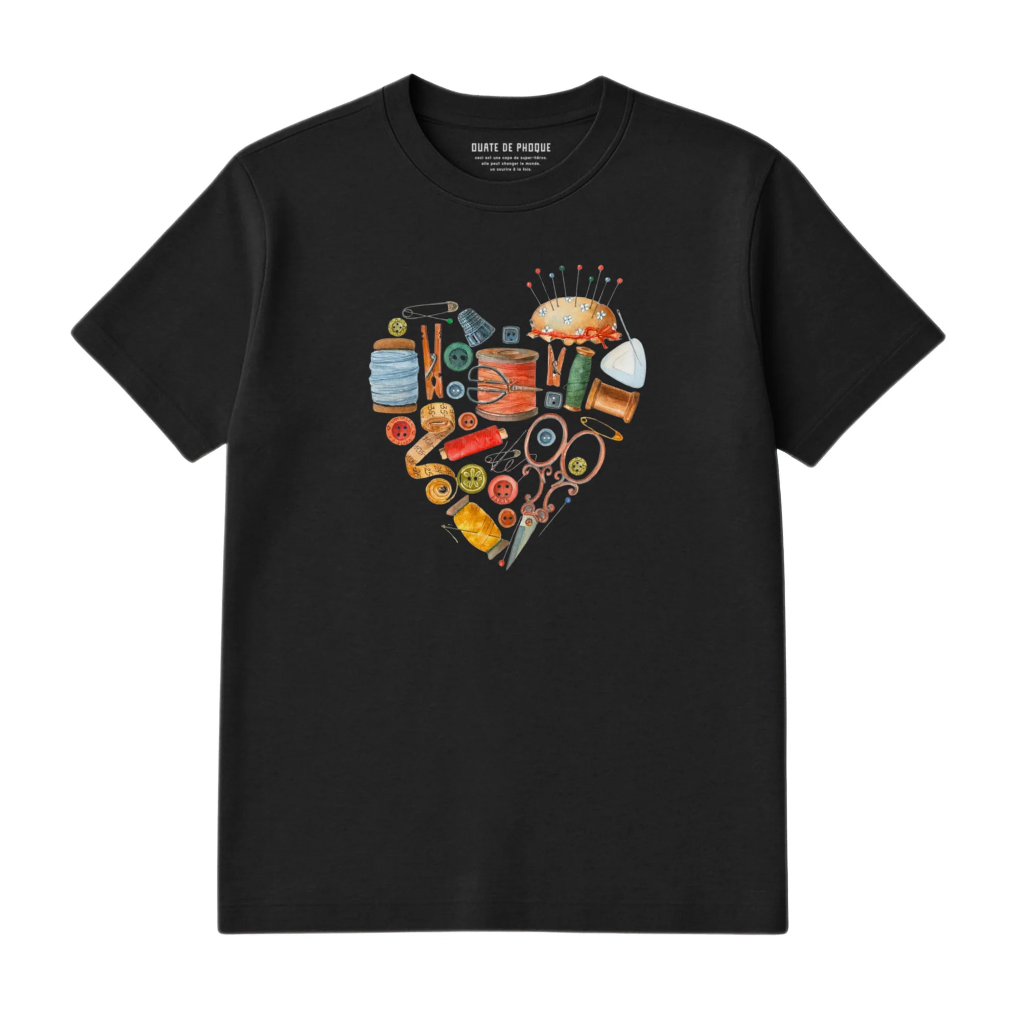 T-Shirt Coeur Couture - Image 3