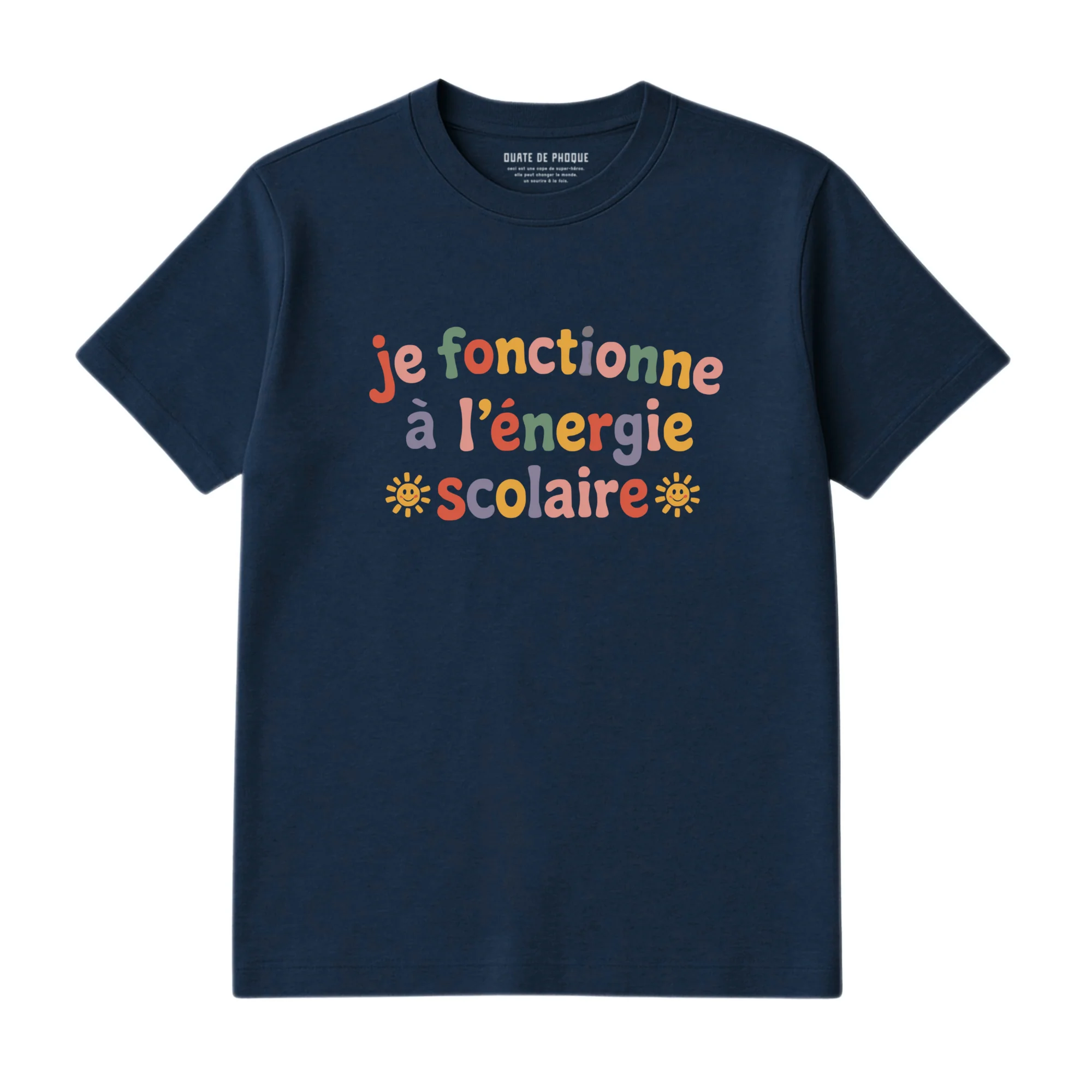 T-Shirt Énergie Scolaire - Image 3