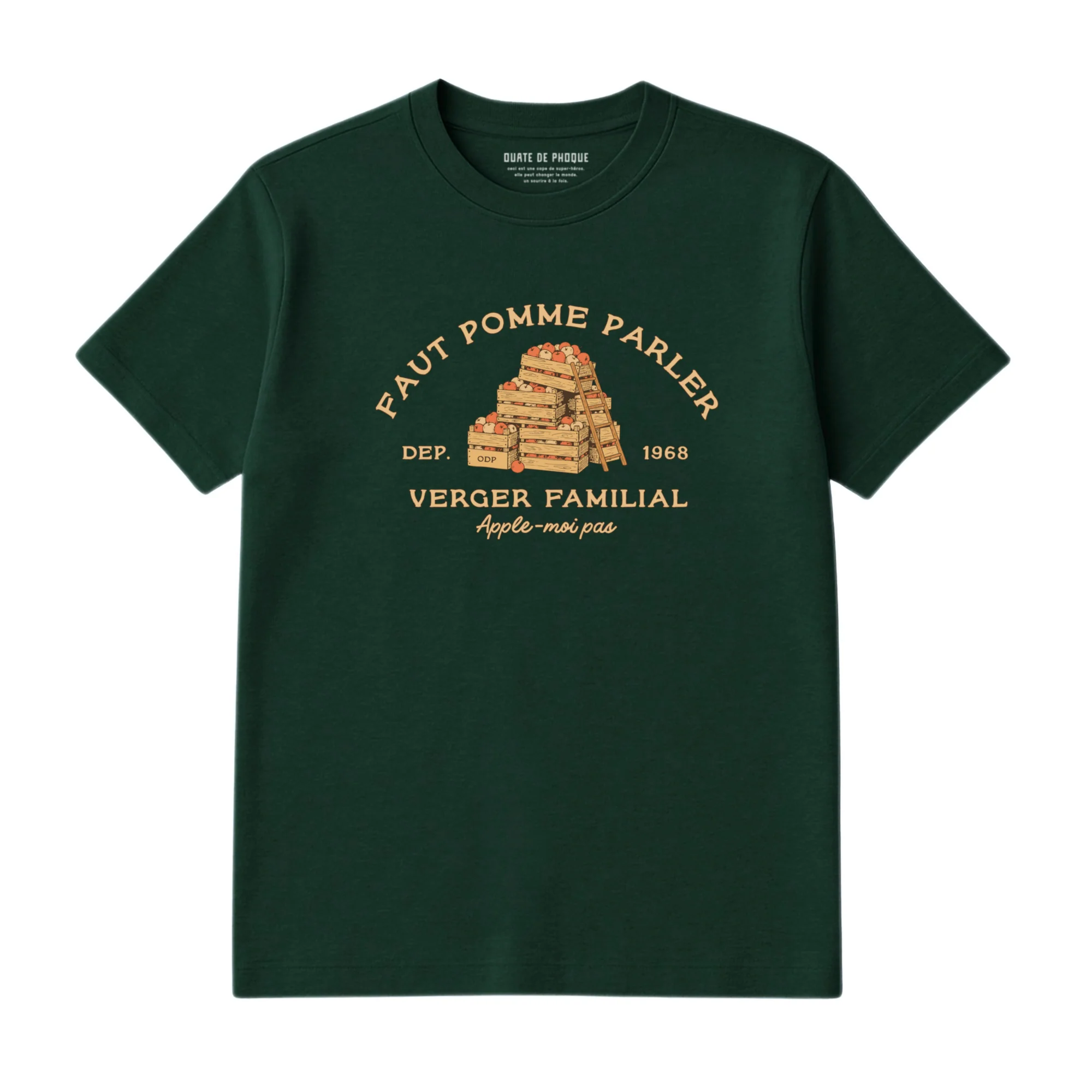 T-Shirt Faut Pomme Parler - Image 2