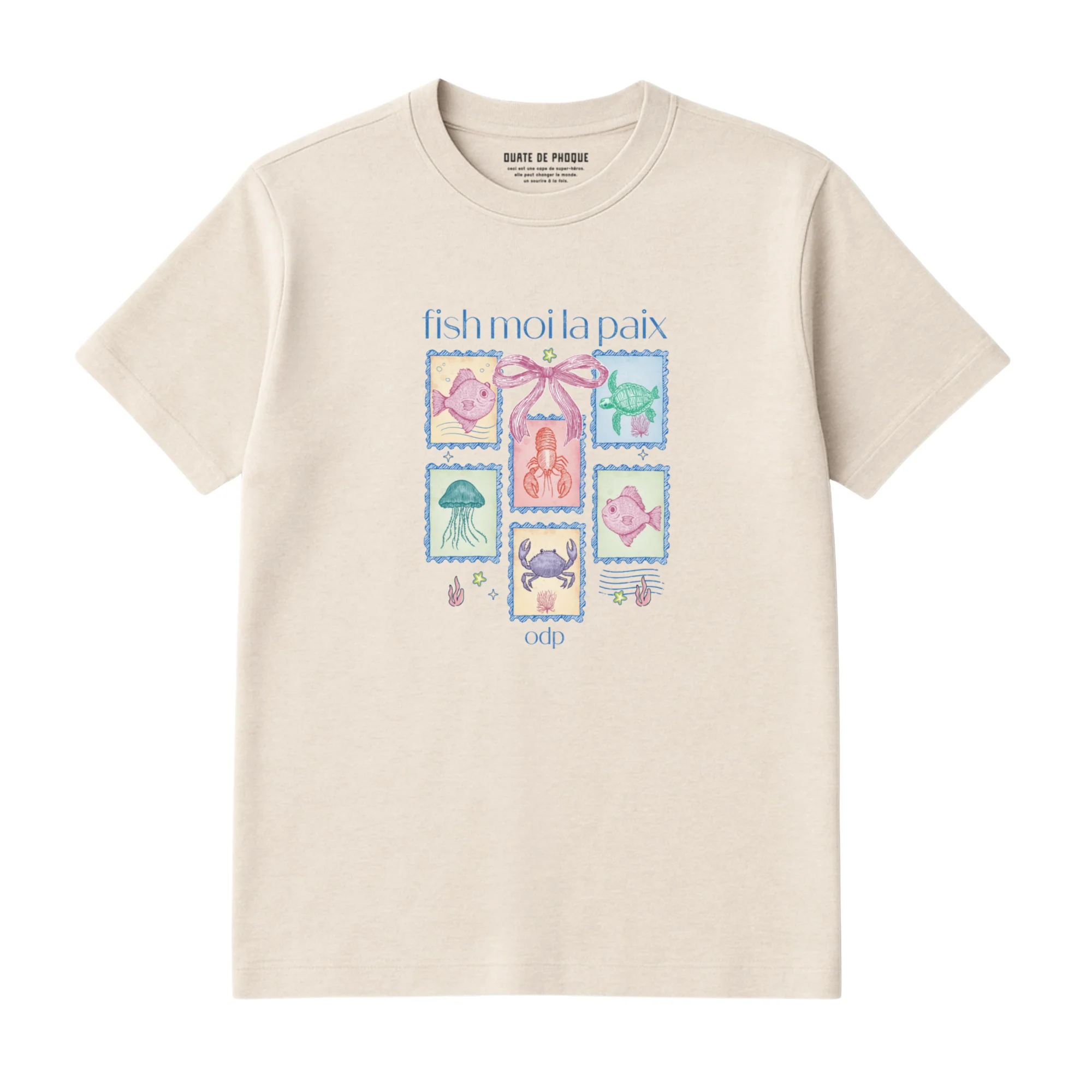 T-Shirt Fish Moi La Paix - Image 3