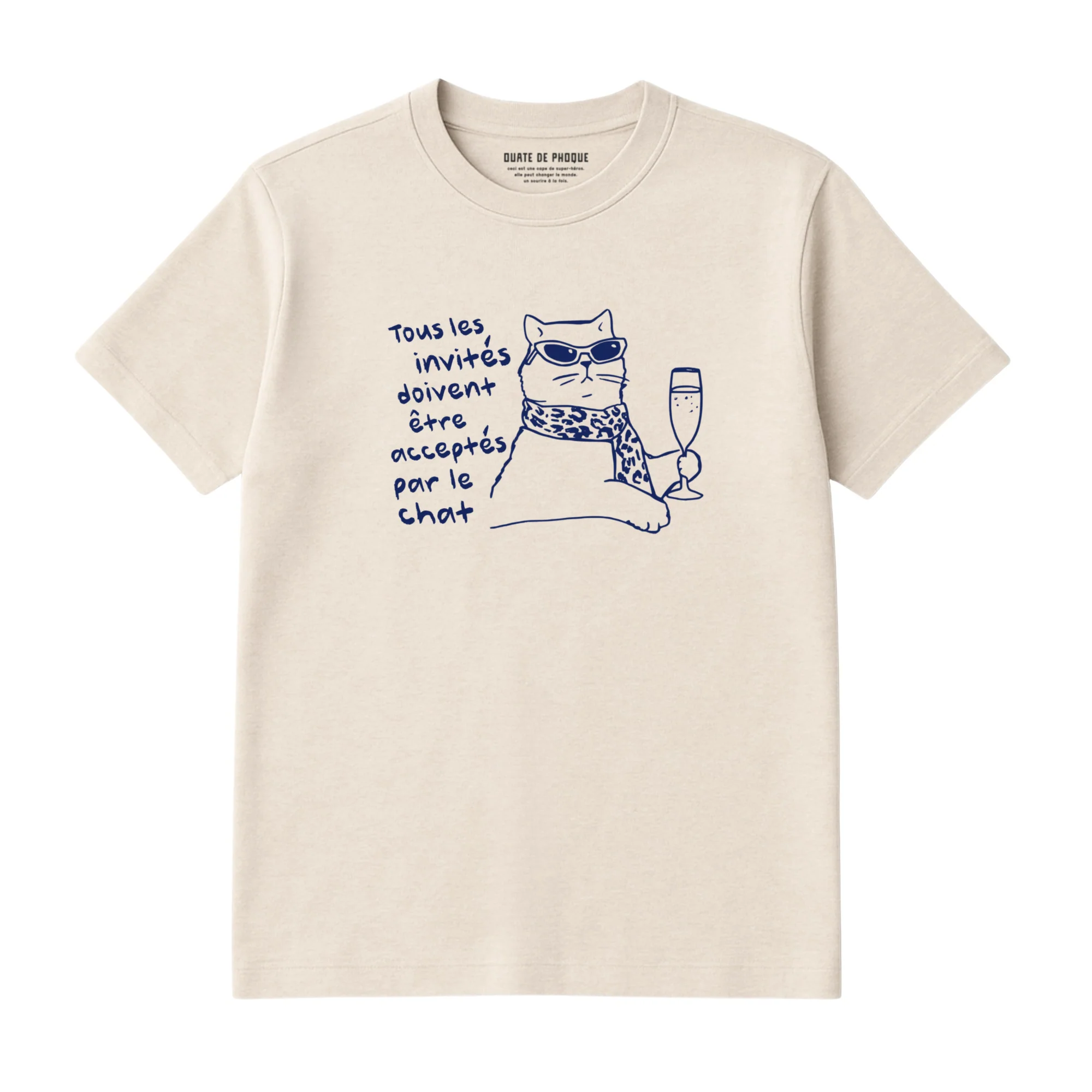T-Shirt Invités Chat