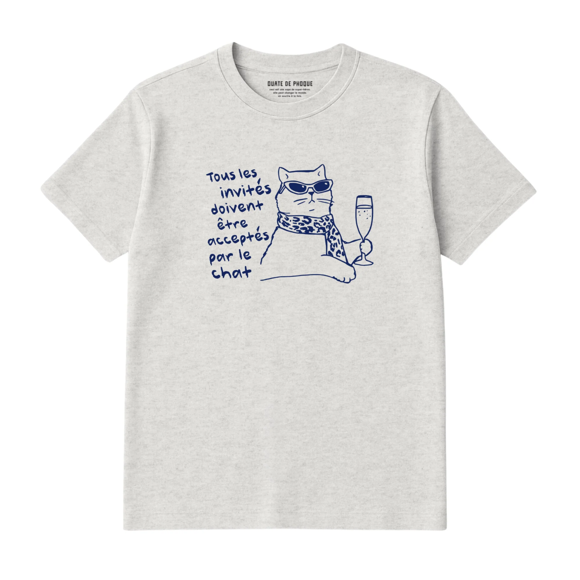 T-Shirt Invités Chat - Image 2