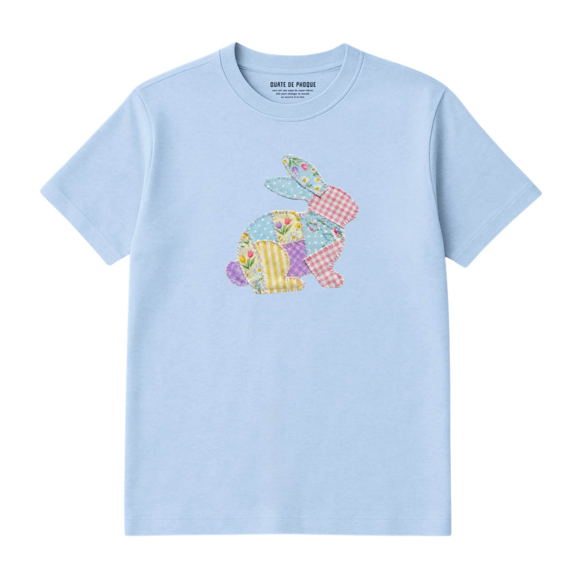 T-Shirt Lapin Effet Patch
