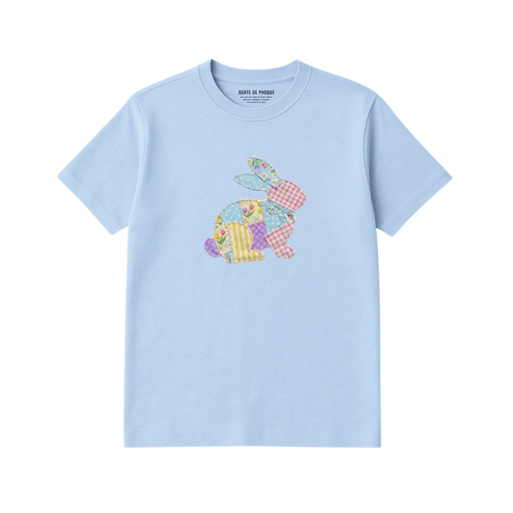 T-Shirt Lapin Effet Patch - Enfant