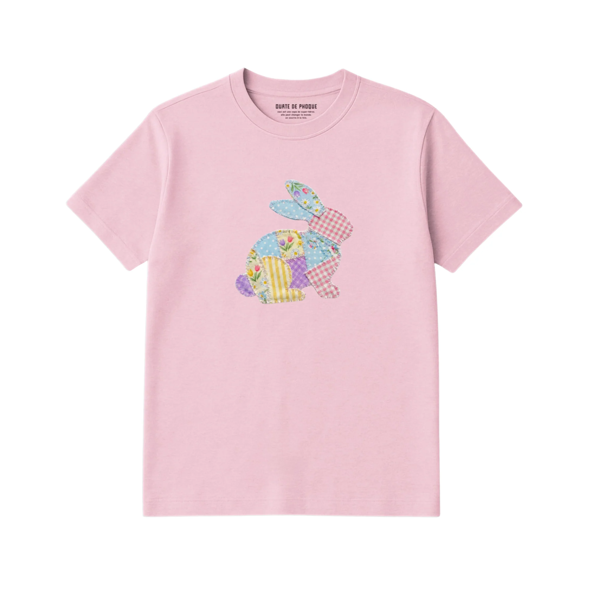 T-Shirt Lapin Effet Patch - Enfant - Image 2