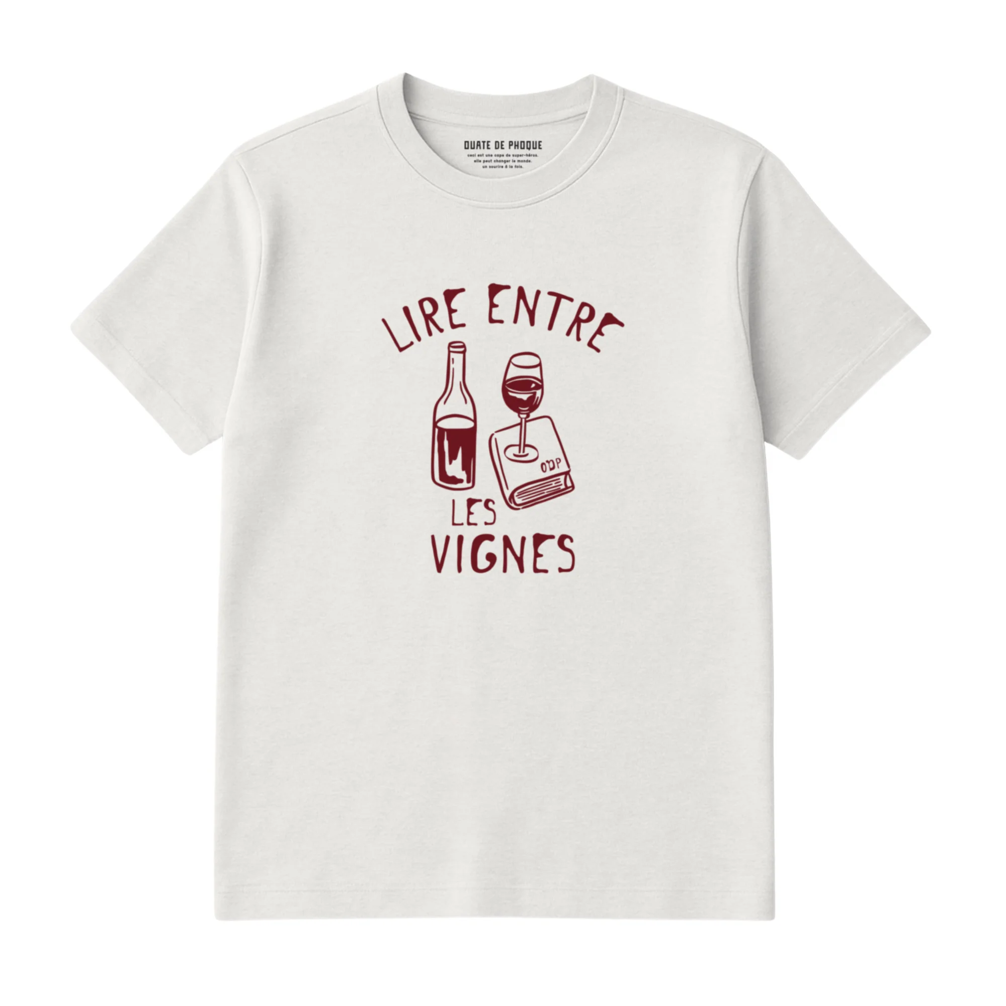 T-Shirt Lire Entre Les Vignes - Image 2