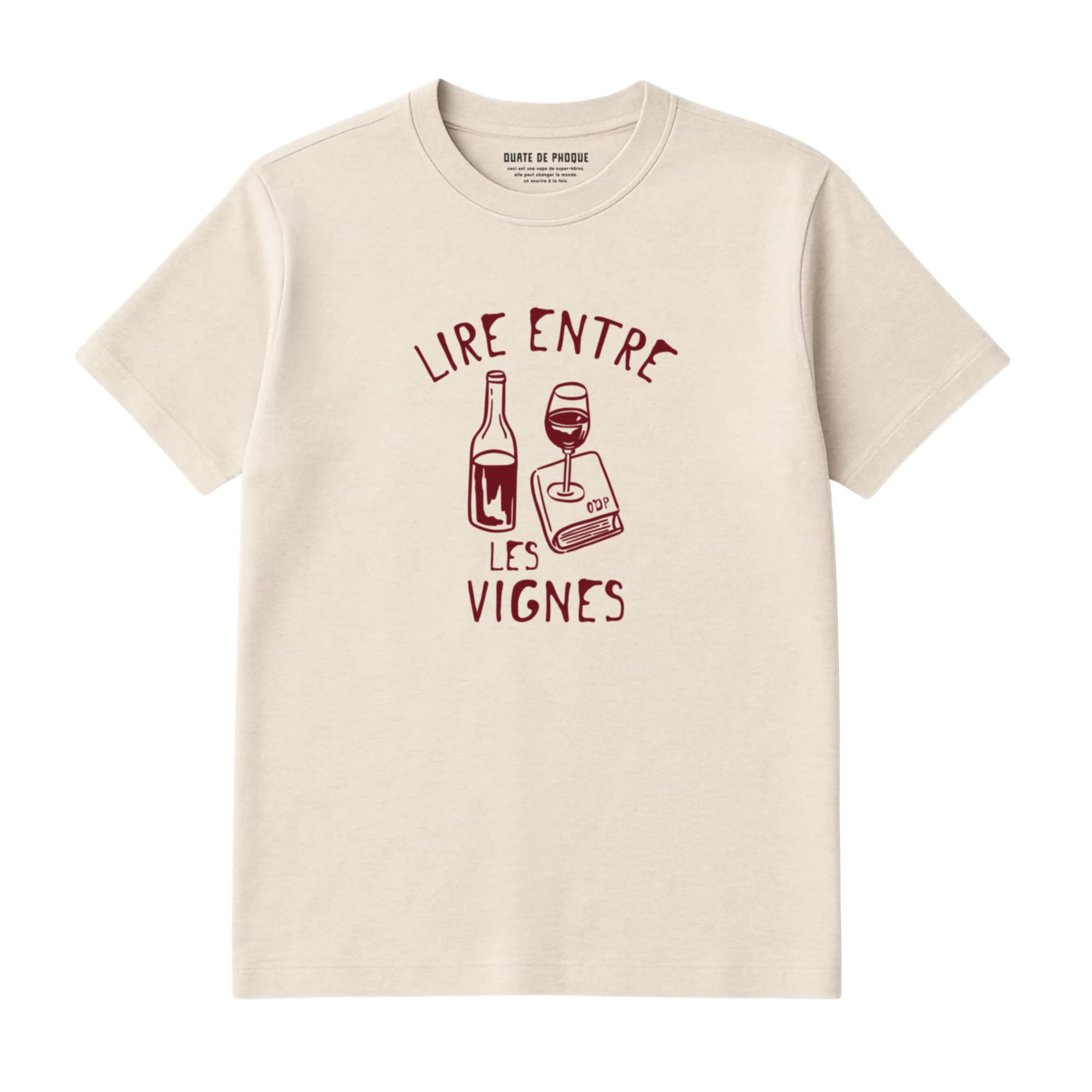 T-Shirt Lire Entre Les Vignes - Image 3