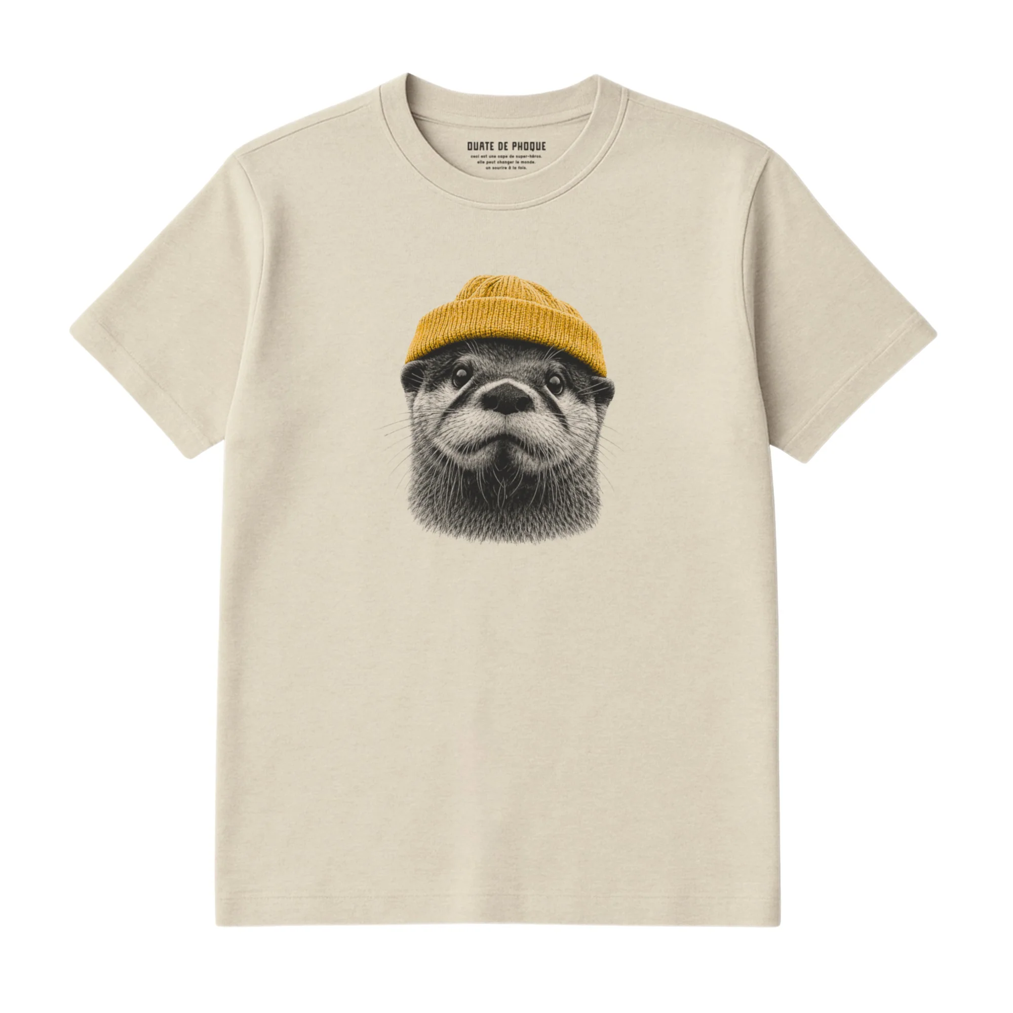 T-Shirt Loutre Vintage - Image 3