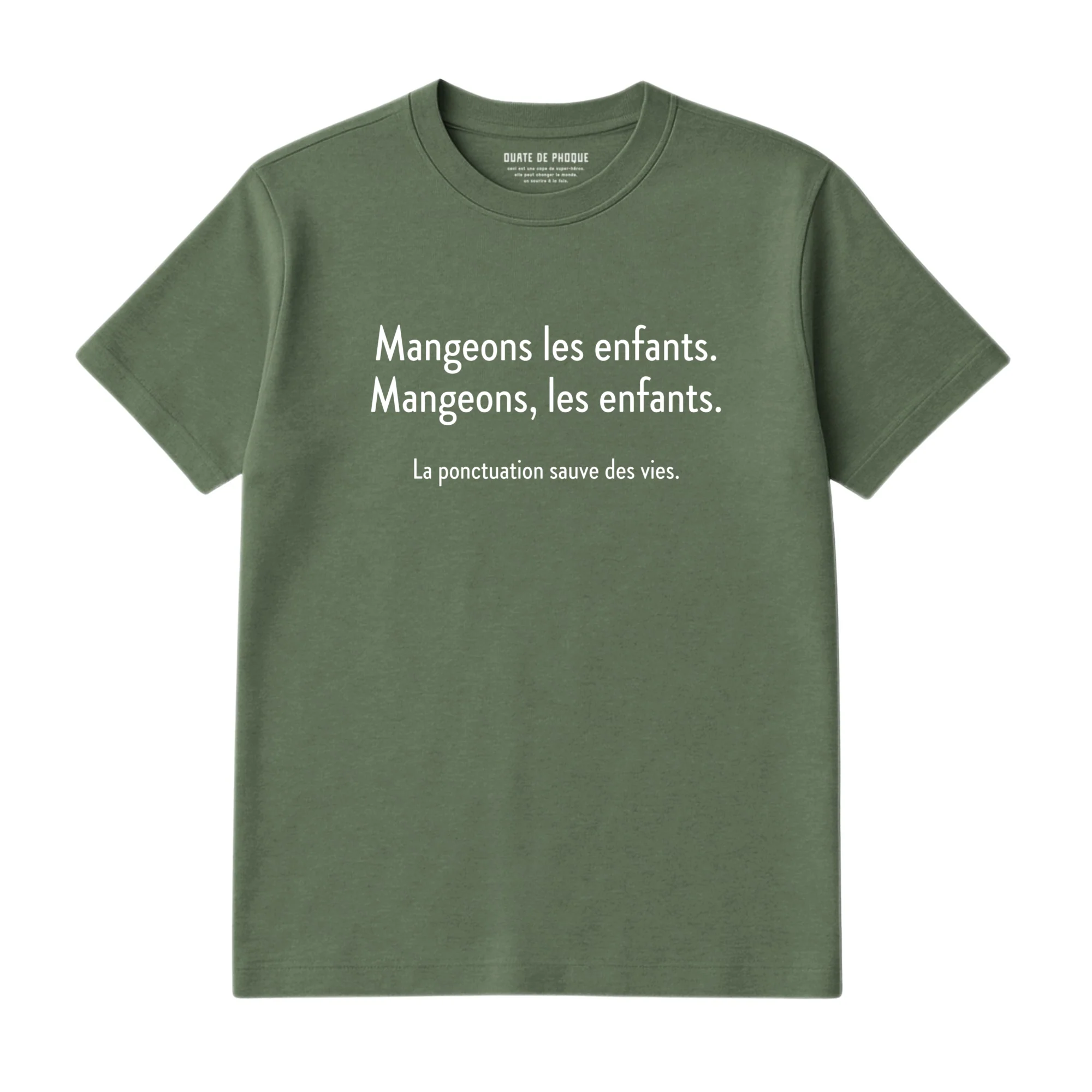 T-Shirt Mangeons Les Enfants - Image 3
