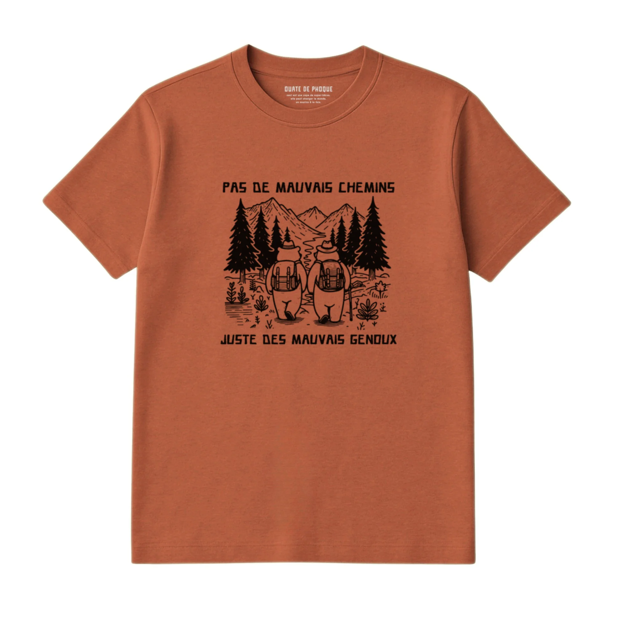T-Shirt Mauvais Genoux - Image 2