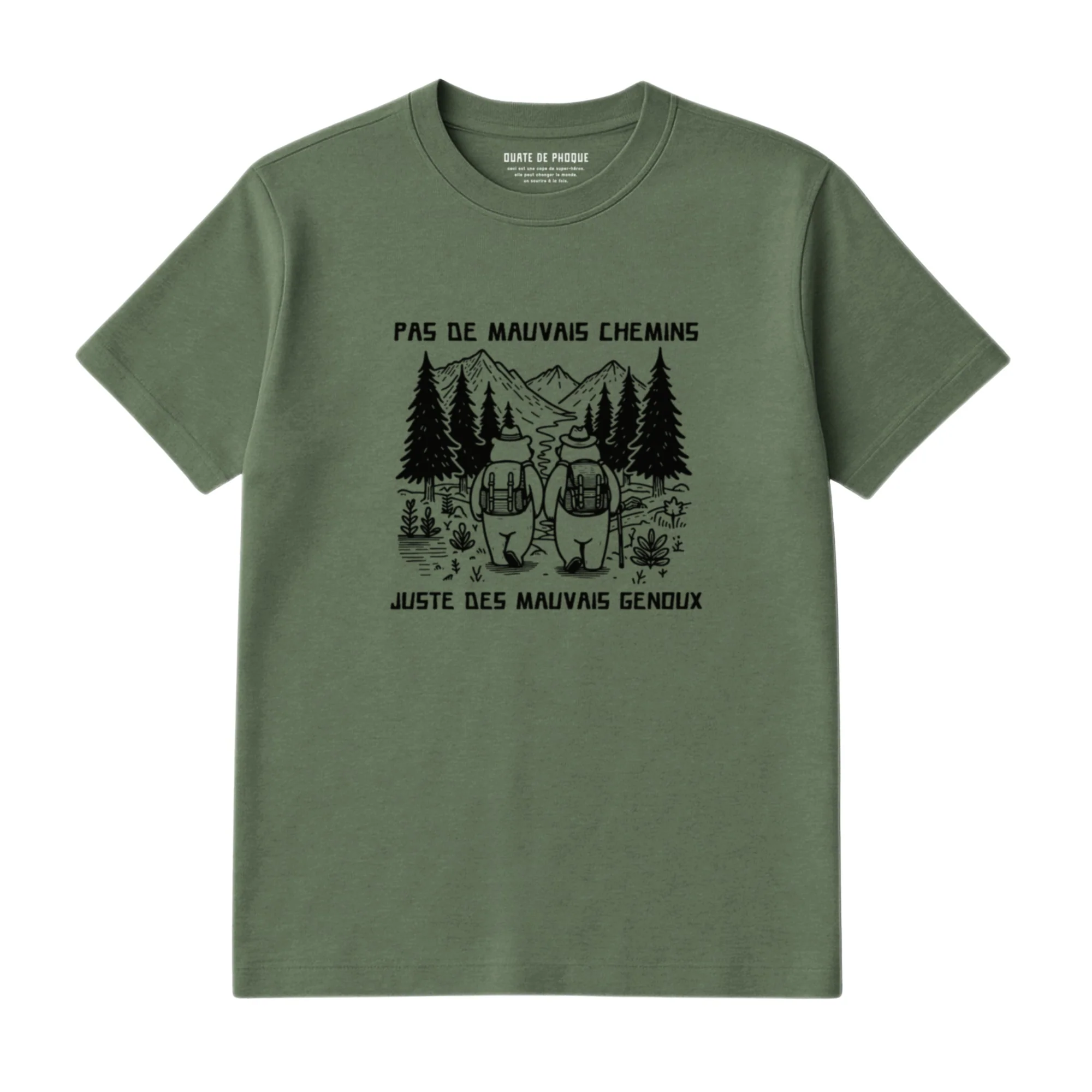 T-Shirt Mauvais Genoux - Image 3