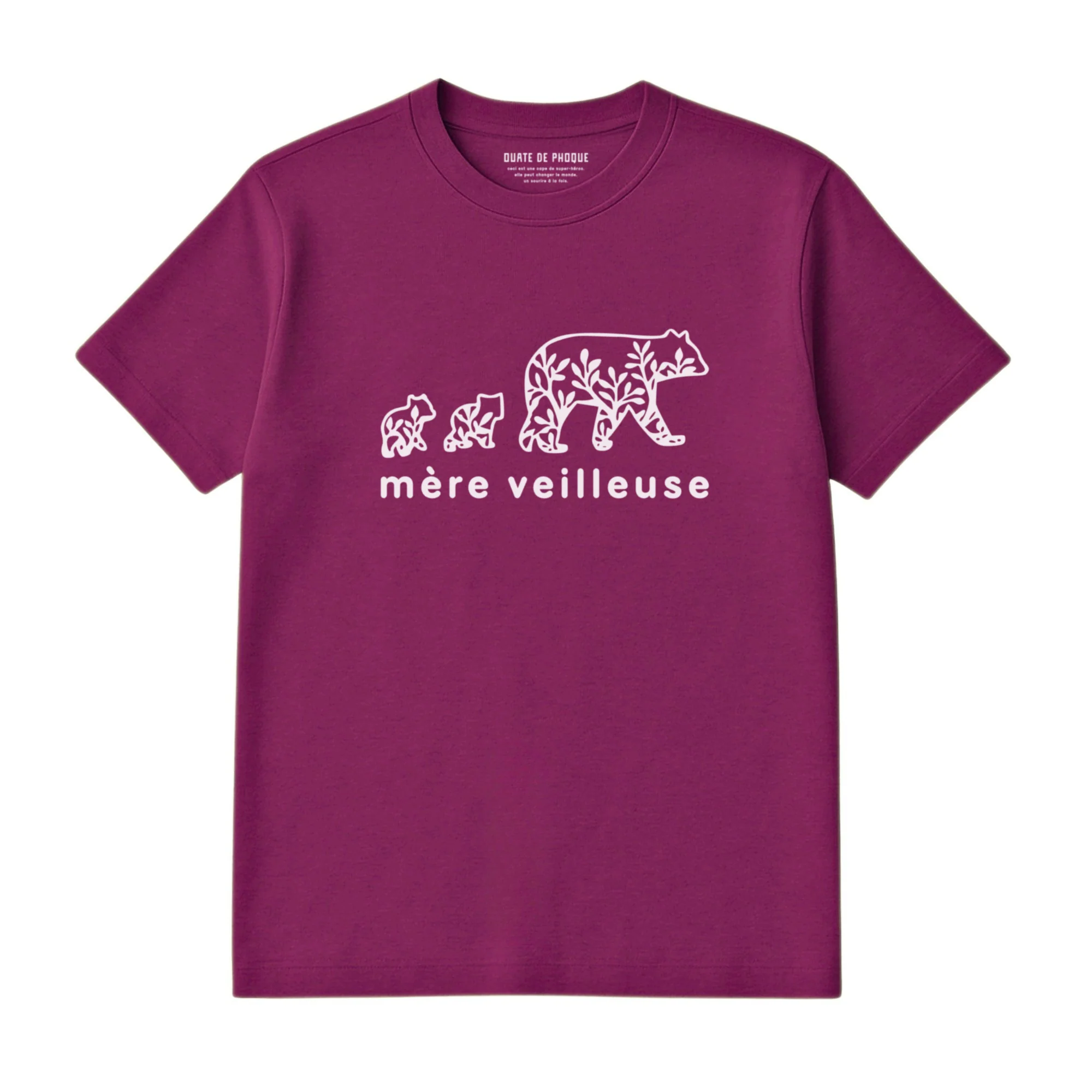 T-Shirt Mère Veilleuse Ours