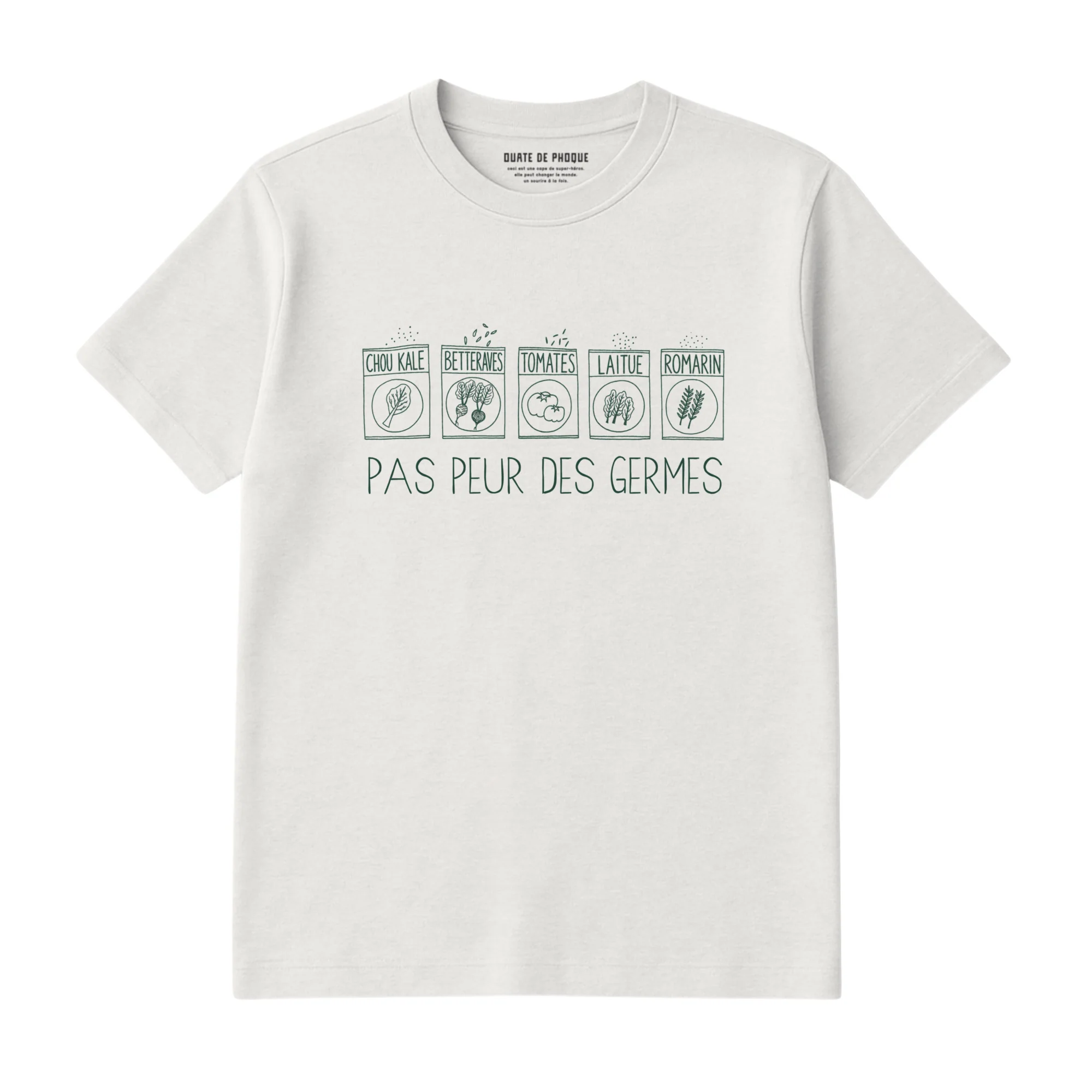 T-Shirt Pas Peur Des Germes - Image 3