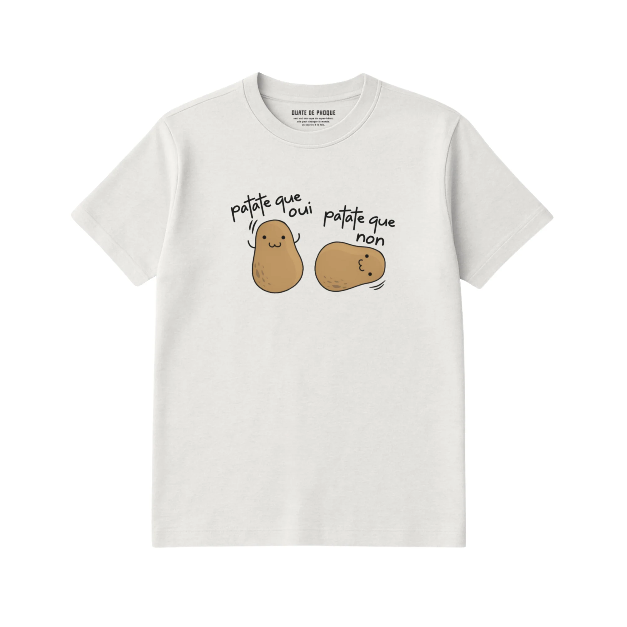 T-Shirt Patate Que Oui - Enfant - Image 2