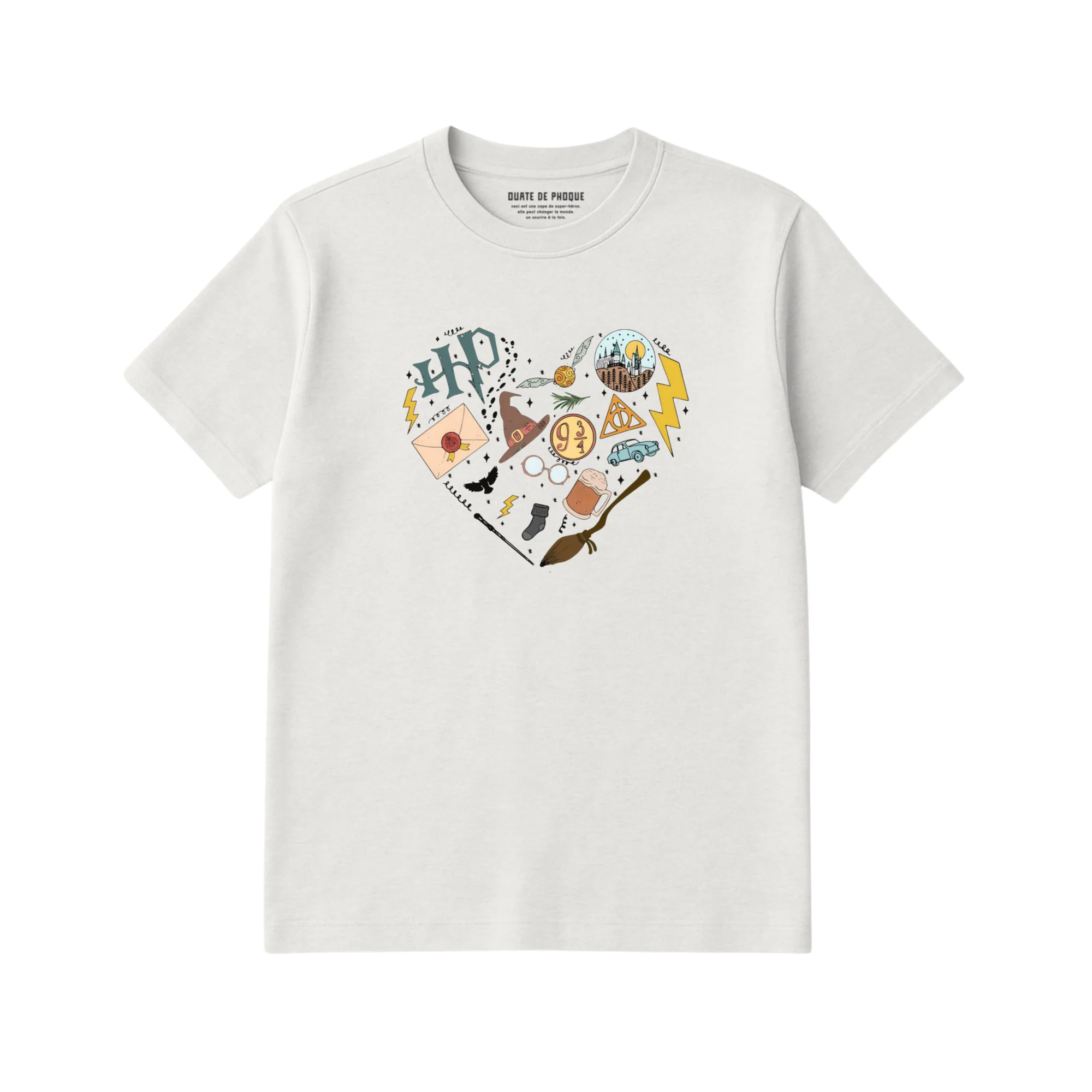 T-Shirt Coeur Potter - Enfant - Image 3