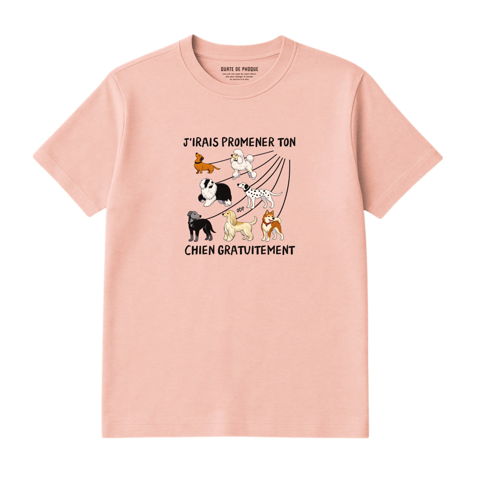 T-Shirt Promener Ton Chien - Image 3