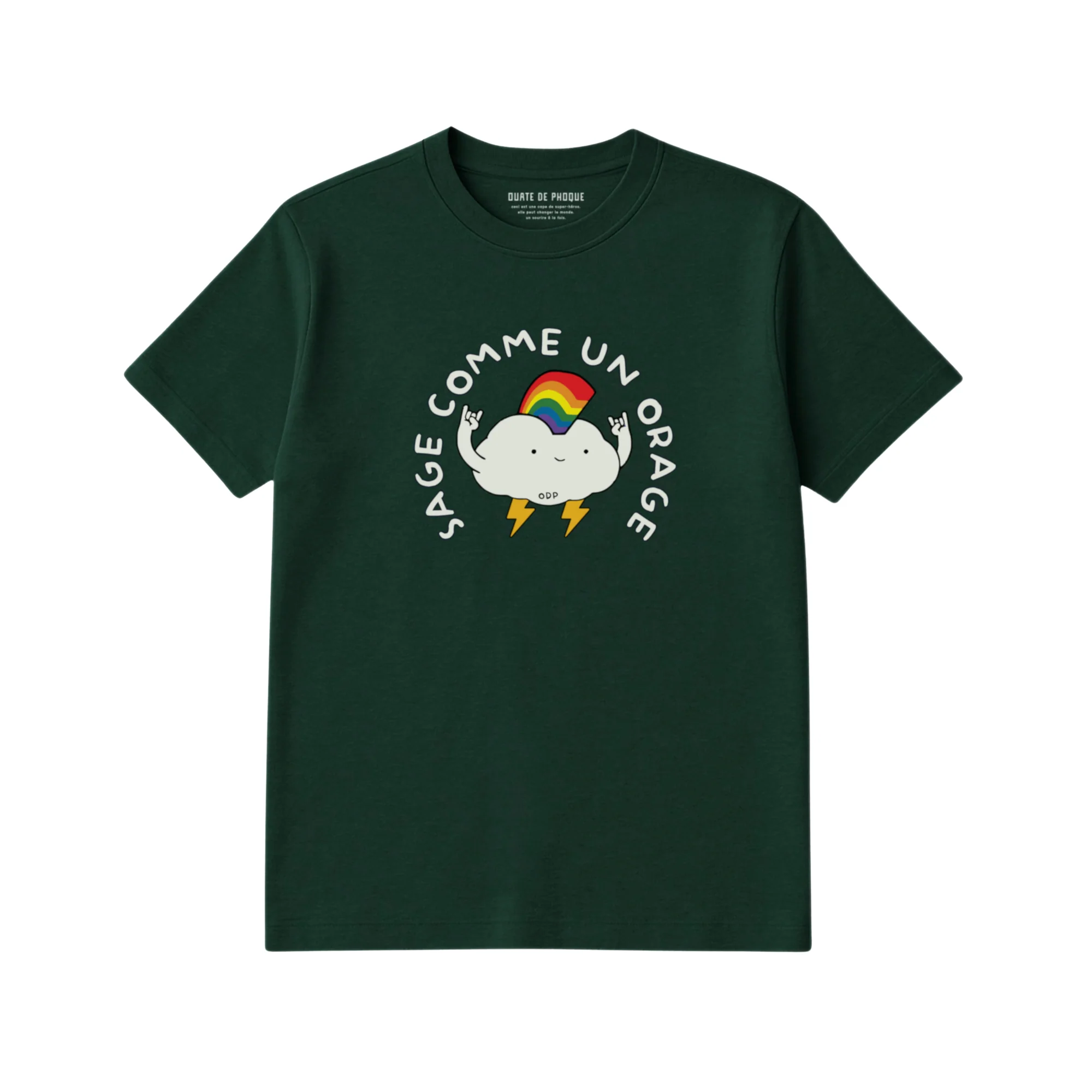 T-Shirt Sage Comme Un Orage - Enfant - Image 3