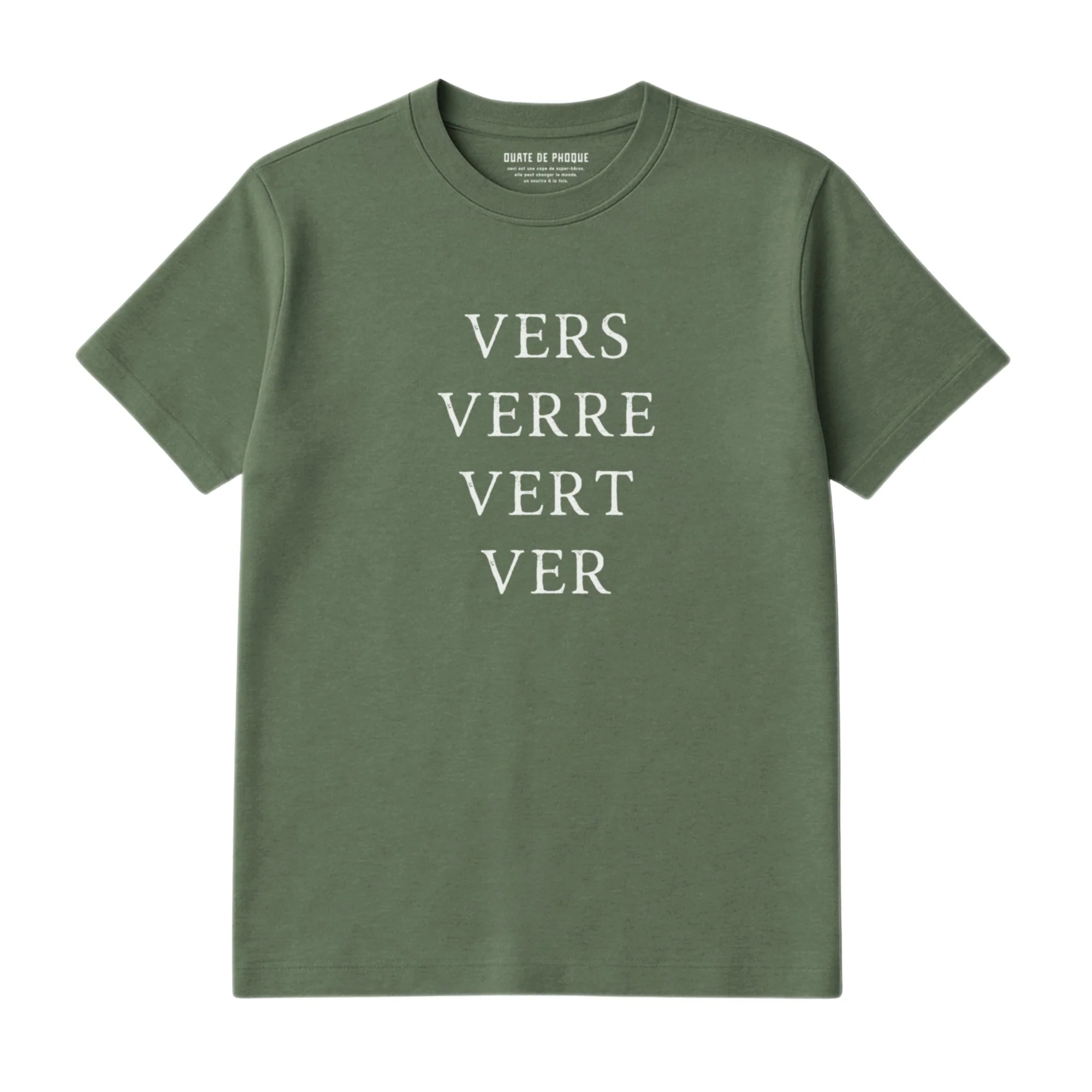 T-Shirt Vers, Ver, Vert - Image 2